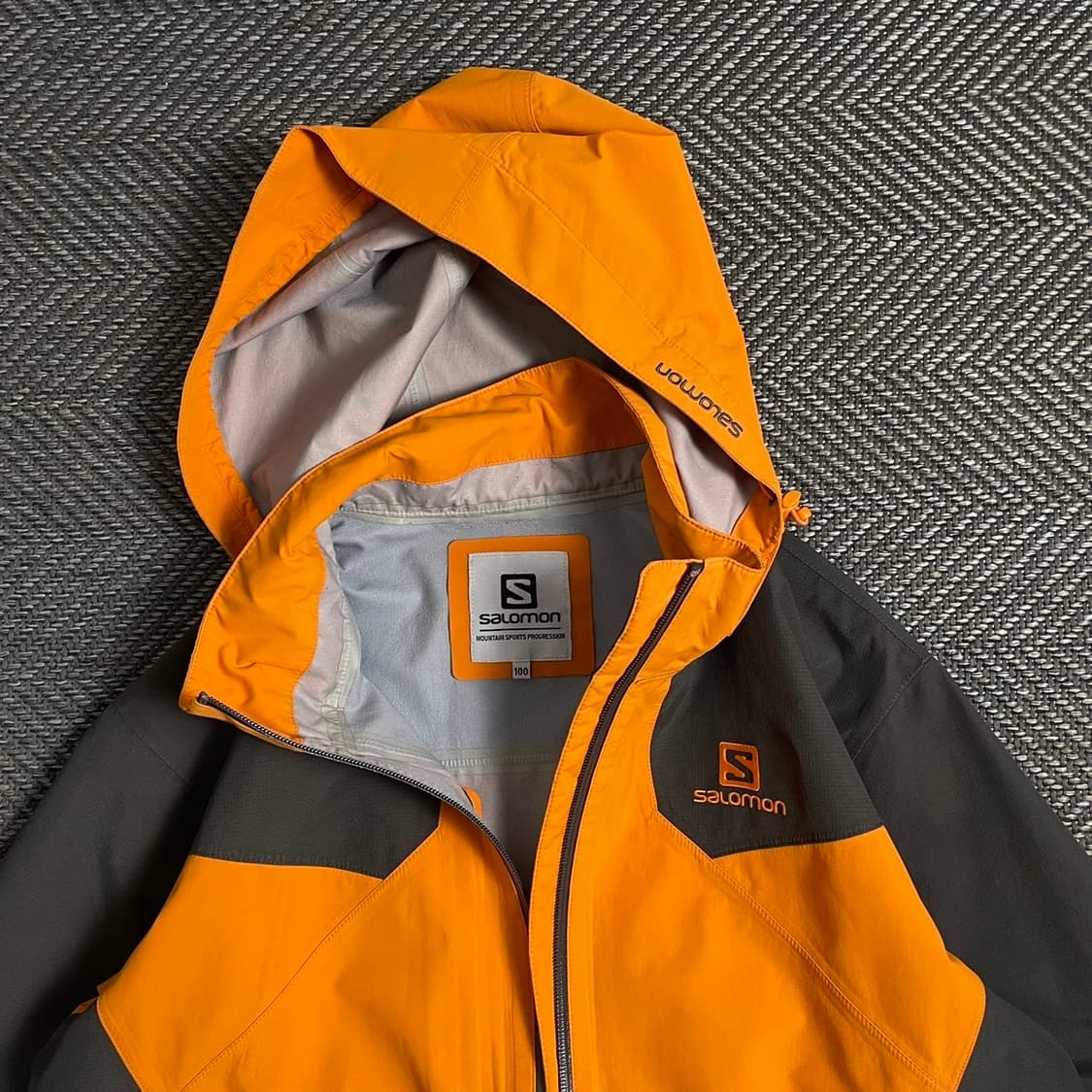 살로몬 클리마 SL 배색 마운틴 바람막이 자켓y 5224 상품이미지9