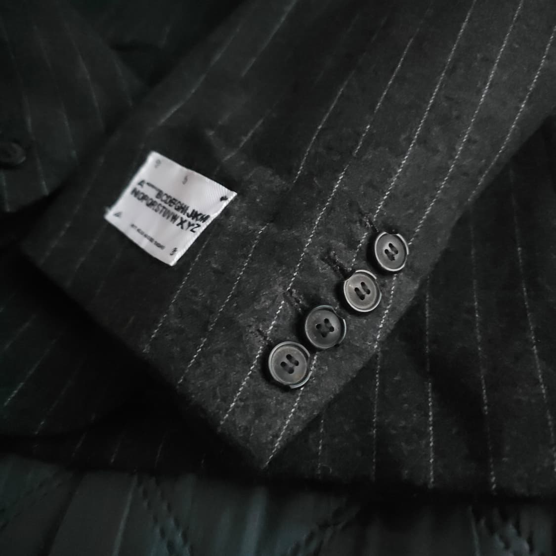 자라 x 아더에러 스트라이프 오버사이즈 블레이저 그레이2004/841 상품이미지8