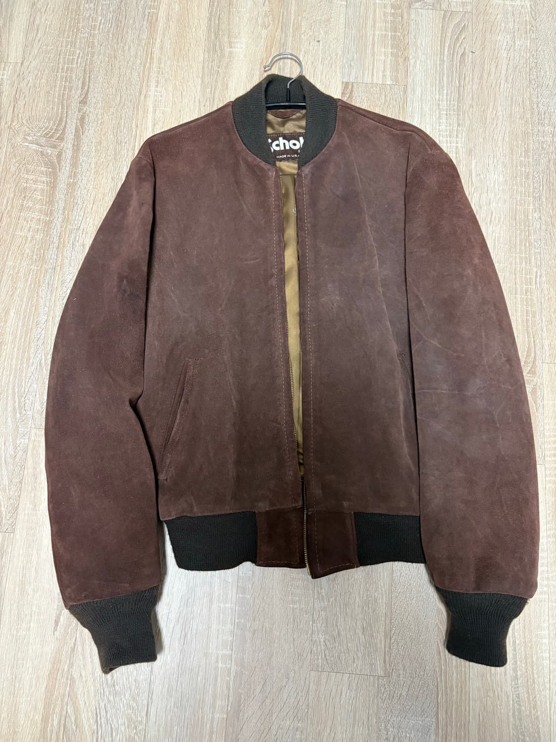 쇼트 스웨이드 자켓 상품이미지1