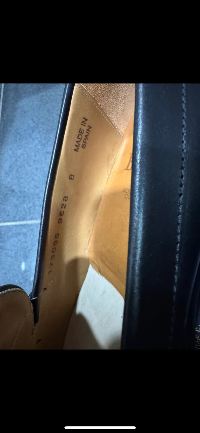 버윅 9628로퍼 8사이즈 블랙니다 상품이미지4