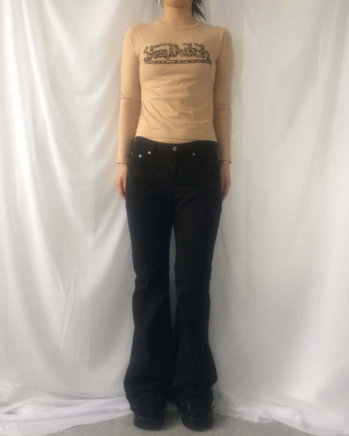 Von Dutch lettering point sleeve 상품이미지1