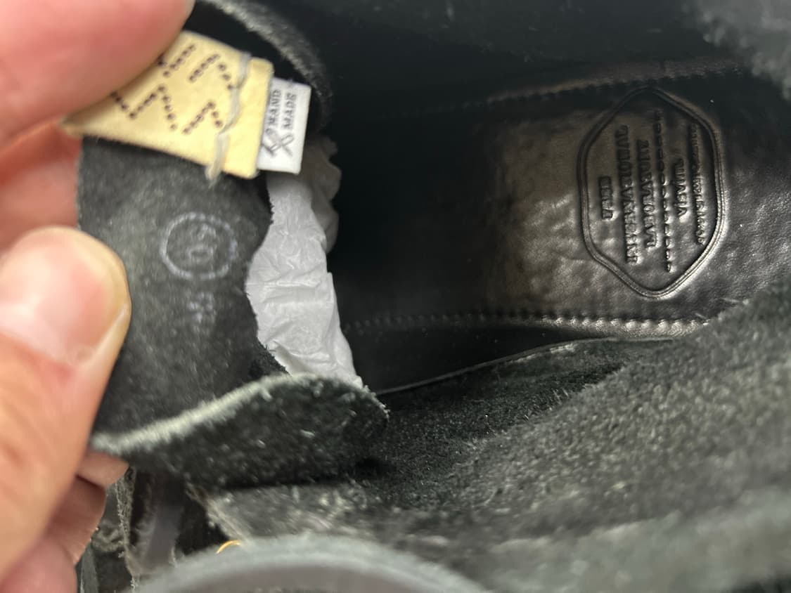 VISVIM 비즈빔 블랙 스웨이드 보야져 목 샤먼포크  9 상품이미지6