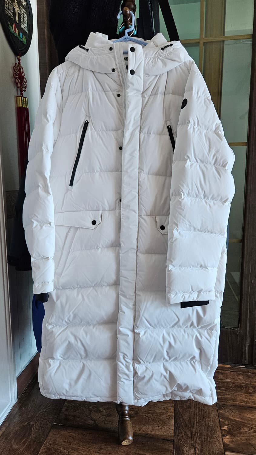 배럴 구스다운 롱패딩 상품이미지1