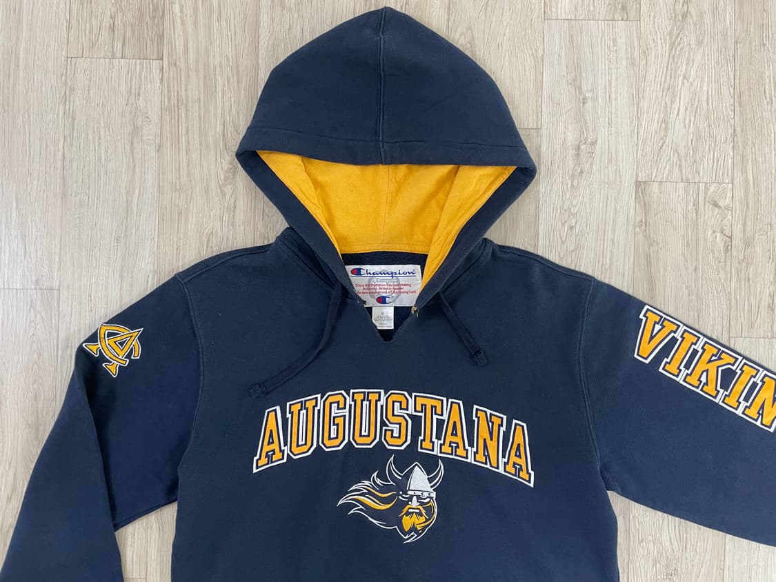 100) 90's 챔피온 미대학 바이킹 후드티(RRL&LVC&폴로) 상품이미지1