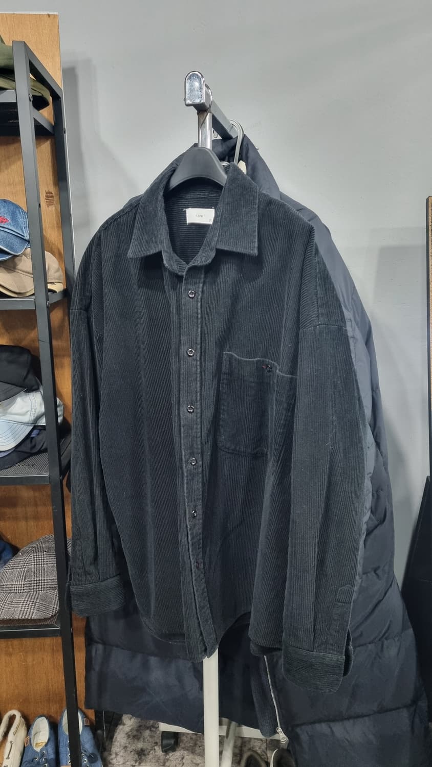 남성 보세 코듀로이 오버핏셔츠 105~110 상태좋아요~ 상품이미지1