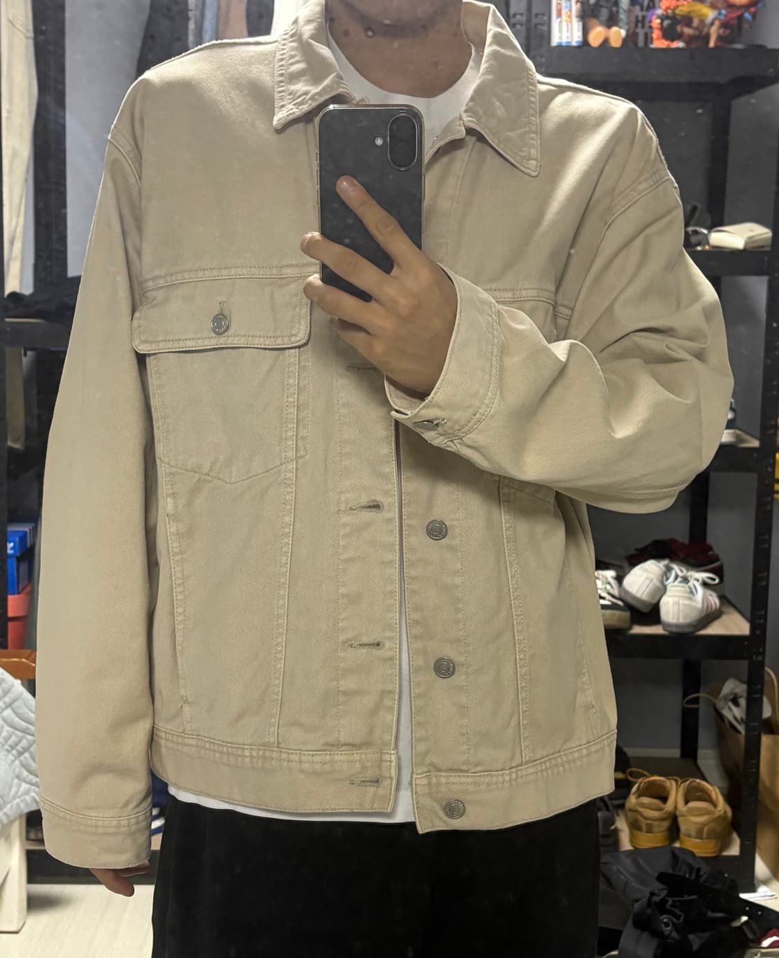 에잇세컨즈 베이지 자켓 상품이미지2