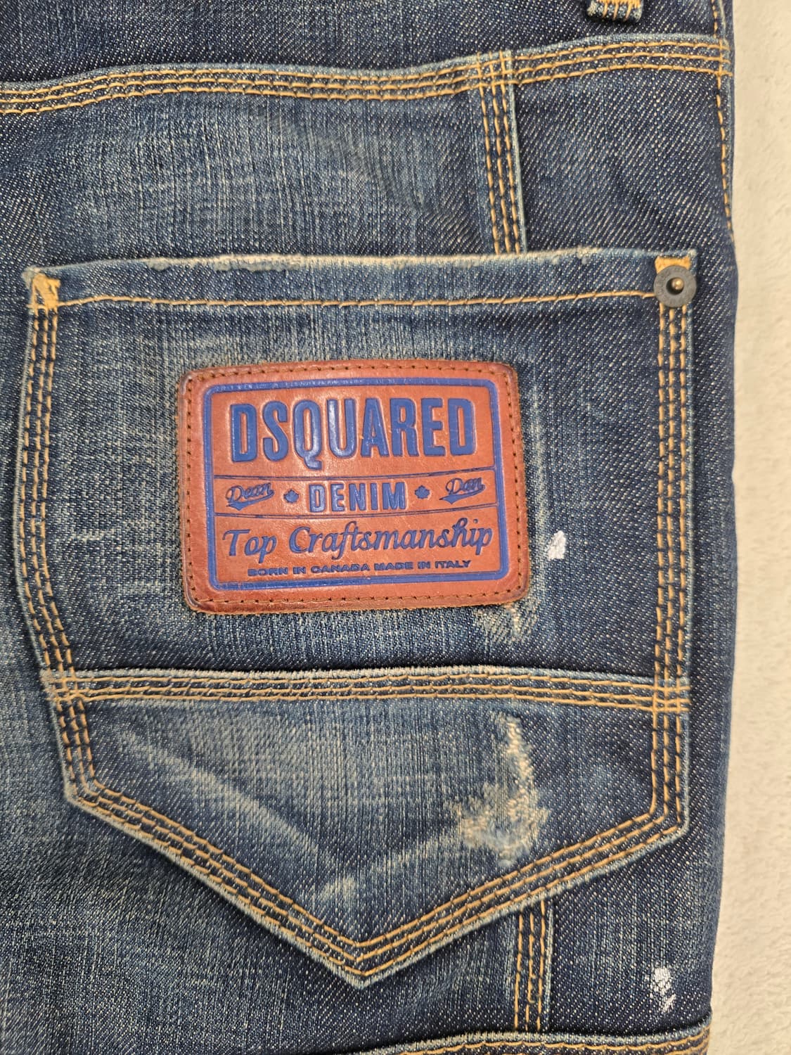 정품) 디스퀘어드2 스폐셜리트로 루키진2  싸이즈 30  74LA0974 상품이미지6