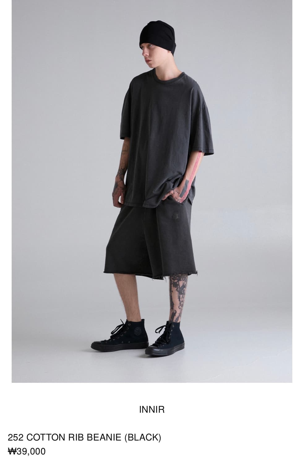 INNIR 이니어 코튼 립 비니 상품이미지5