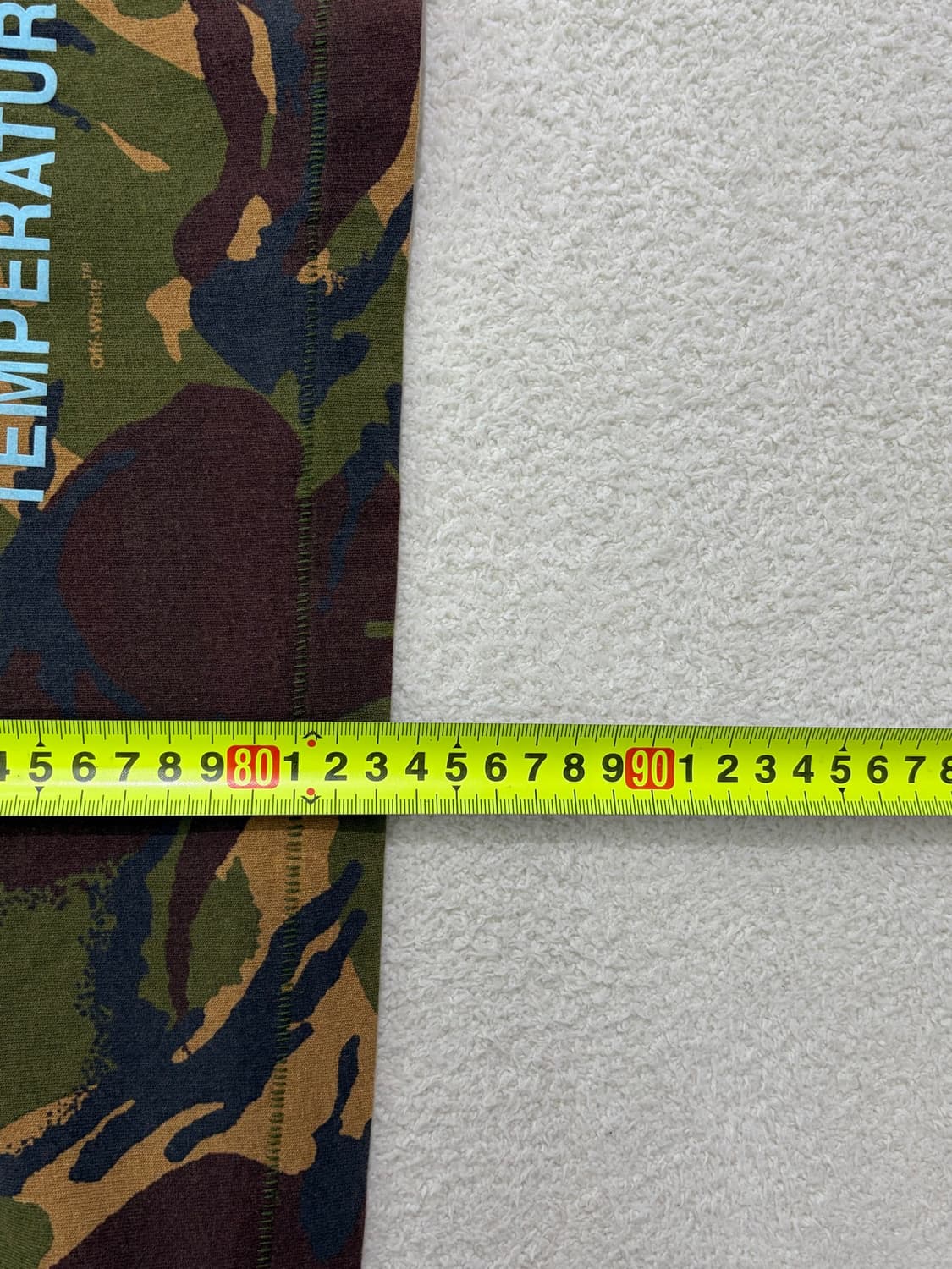 오프화이트 카모 화이트 애로우 반팔 티셔츠 XL 115-120 상품이미지7