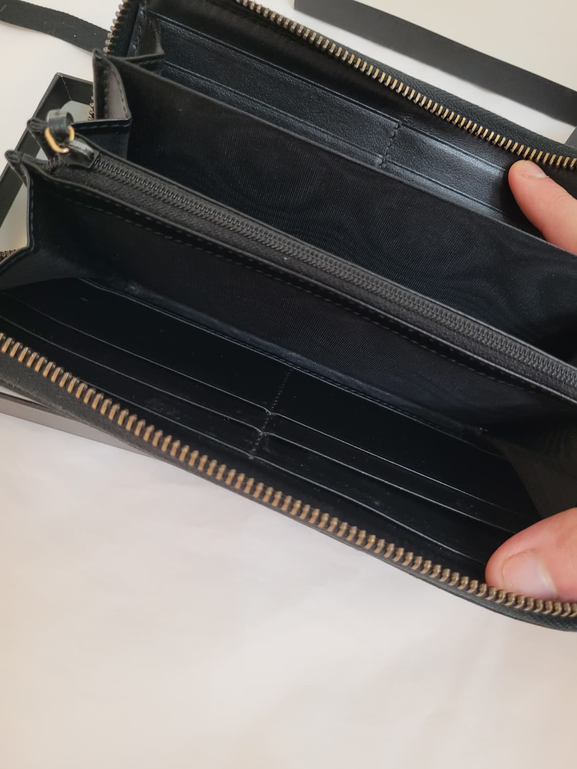 (새상품급) 구찌 GG 마몬트 마틀라세 지퍼 장지갑 상품이미지10