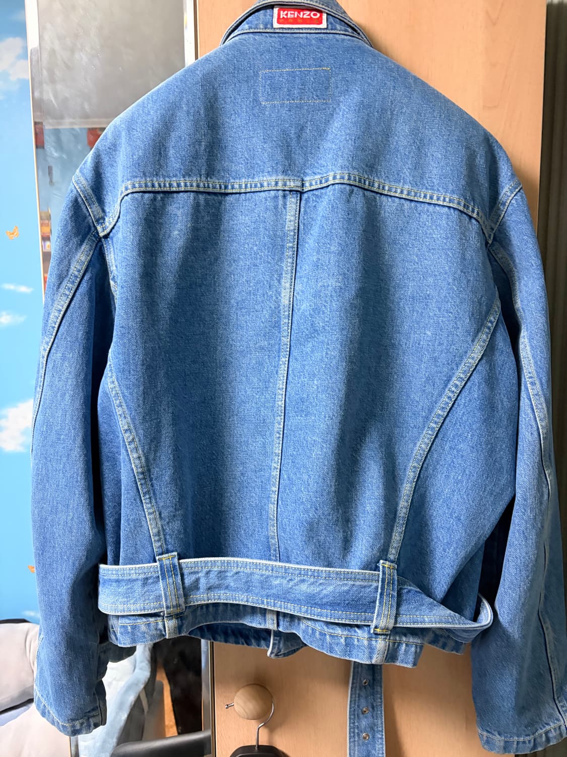 겐조 데님 더블라이더 바이크자켓 상품이미지5