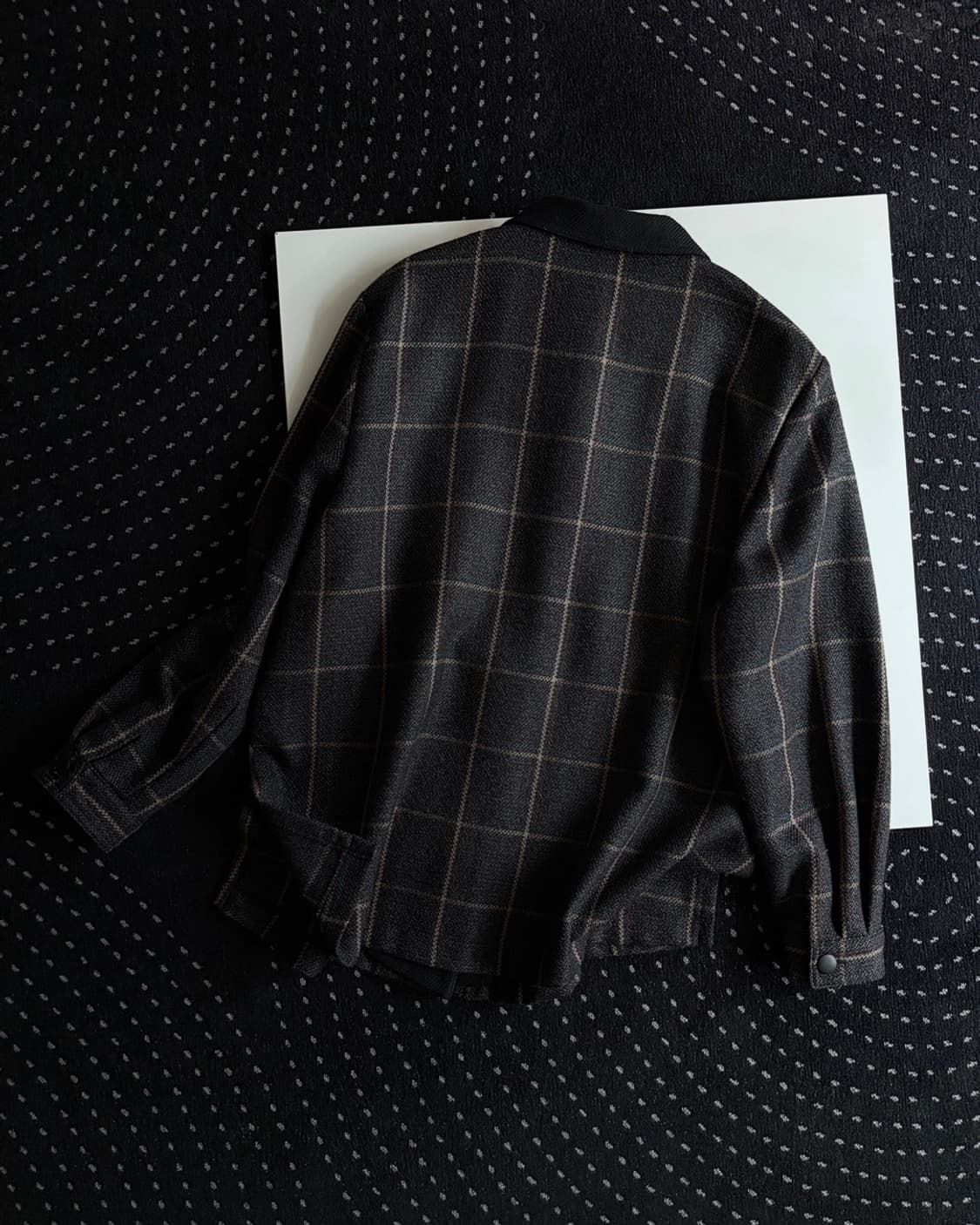 wool check patterned shirket 상품이미지10