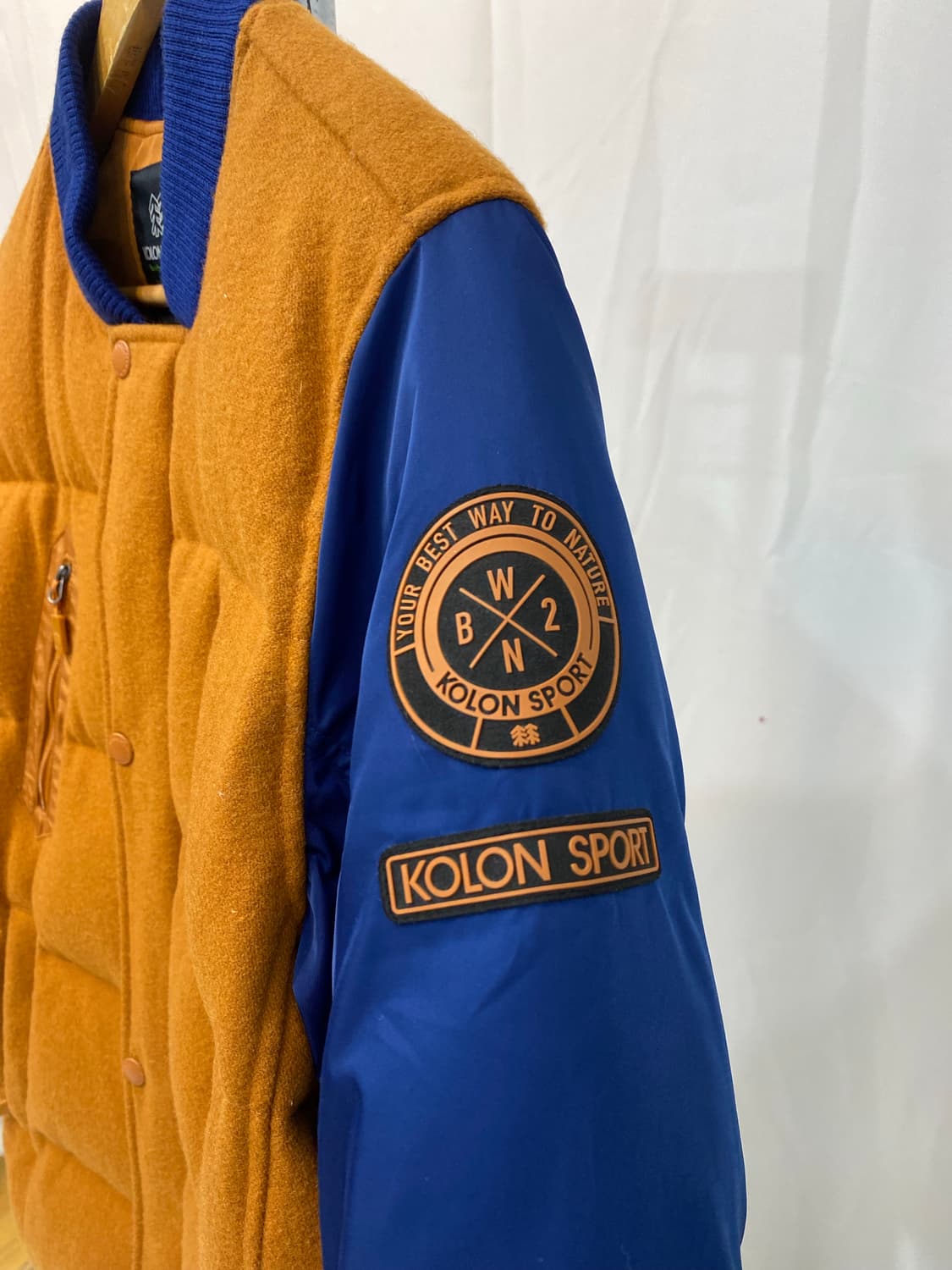 KOLON SPORT 롱 바시티 자켓 100 상품이미지5