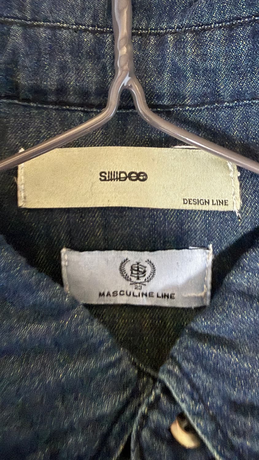 시도 데님 셔츠 상품이미지3