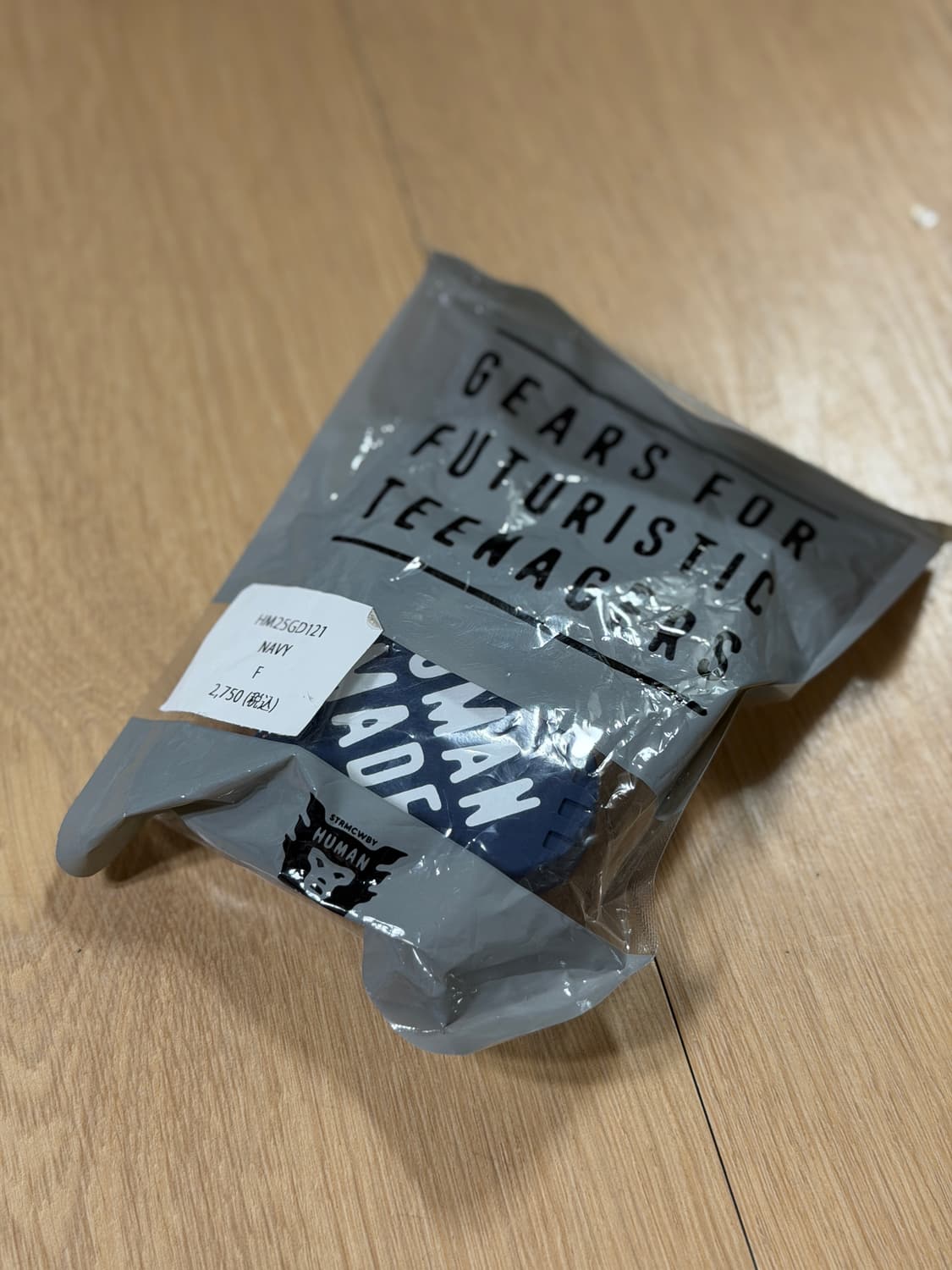 새상품)휴먼메이드 스칼프 브러쉬 켄잔 네이비 상품이미지5