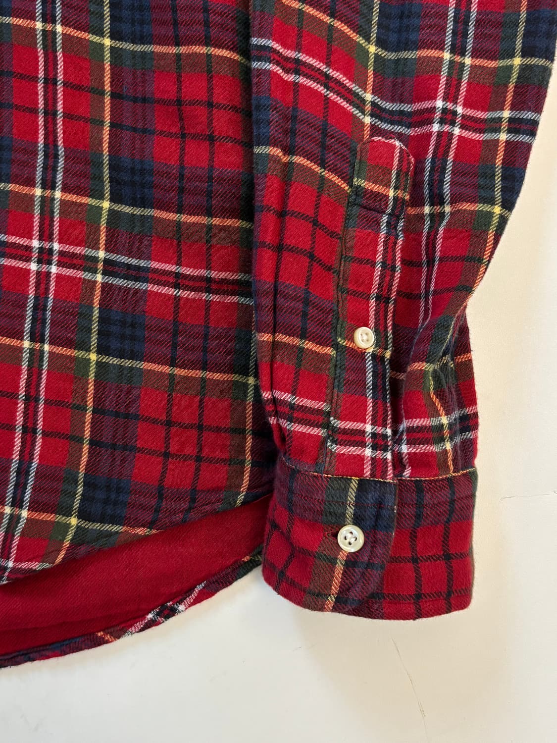 Polo 폴로 랄프로렌 QR신형 커스텀핏 플란넬 체크 셔츠  상품이미지8