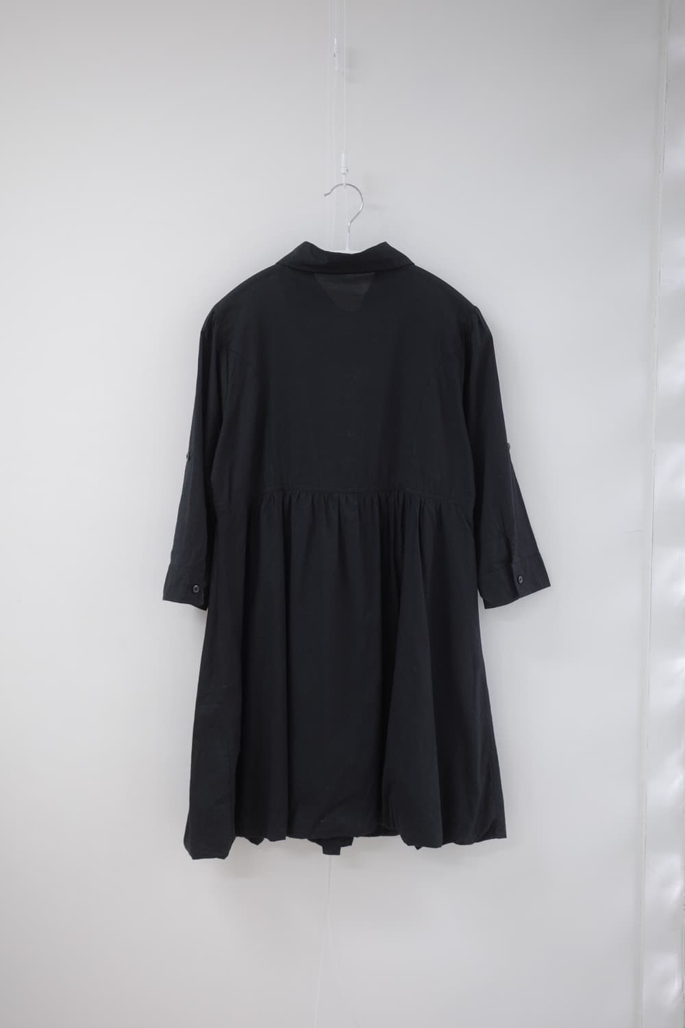 Black collar vintage one-piece 상품이미지7