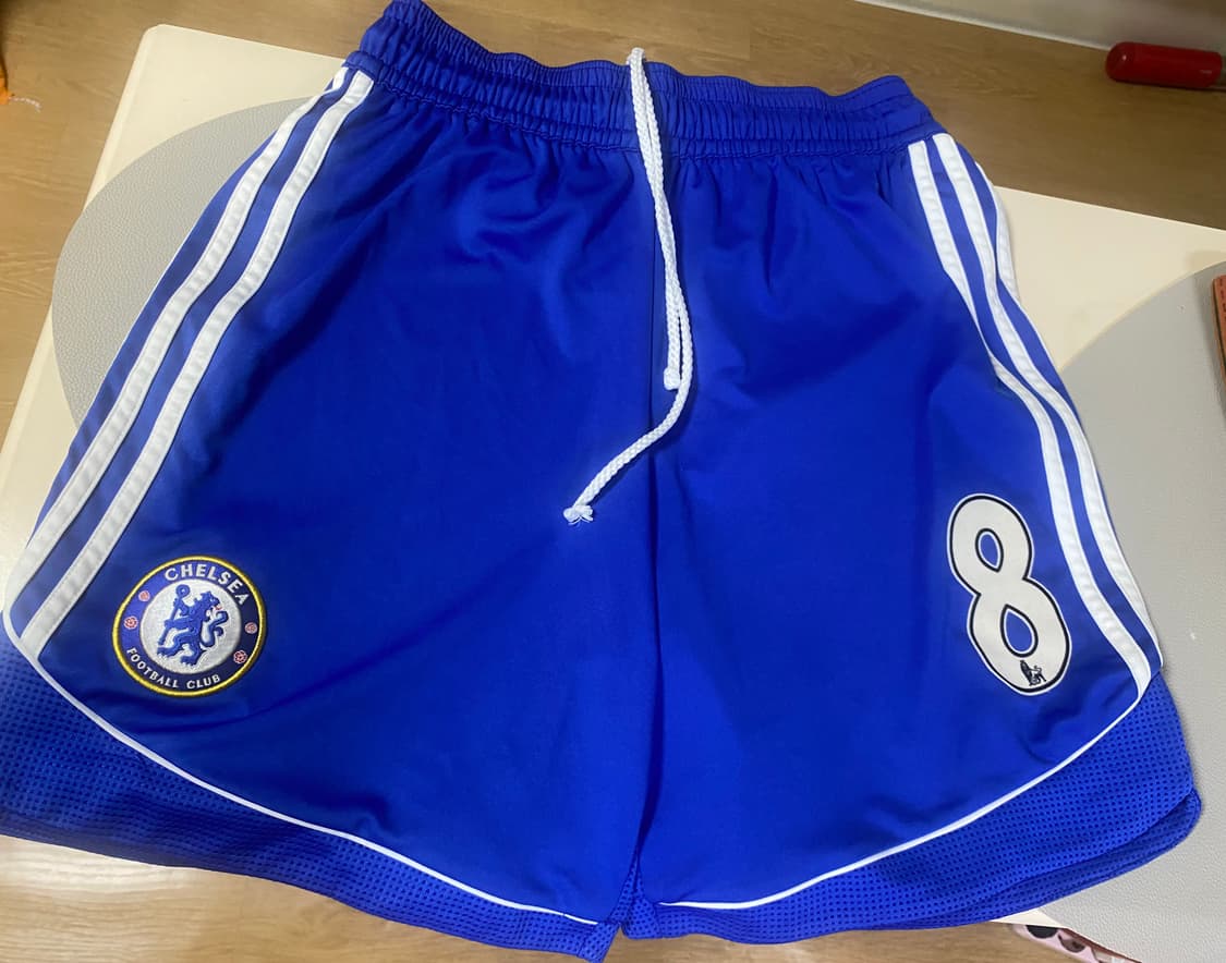 아디다스 첼시 런던 홈 풋볼 트랙팬츠 (남성용 L사이즈) 상품이미지2