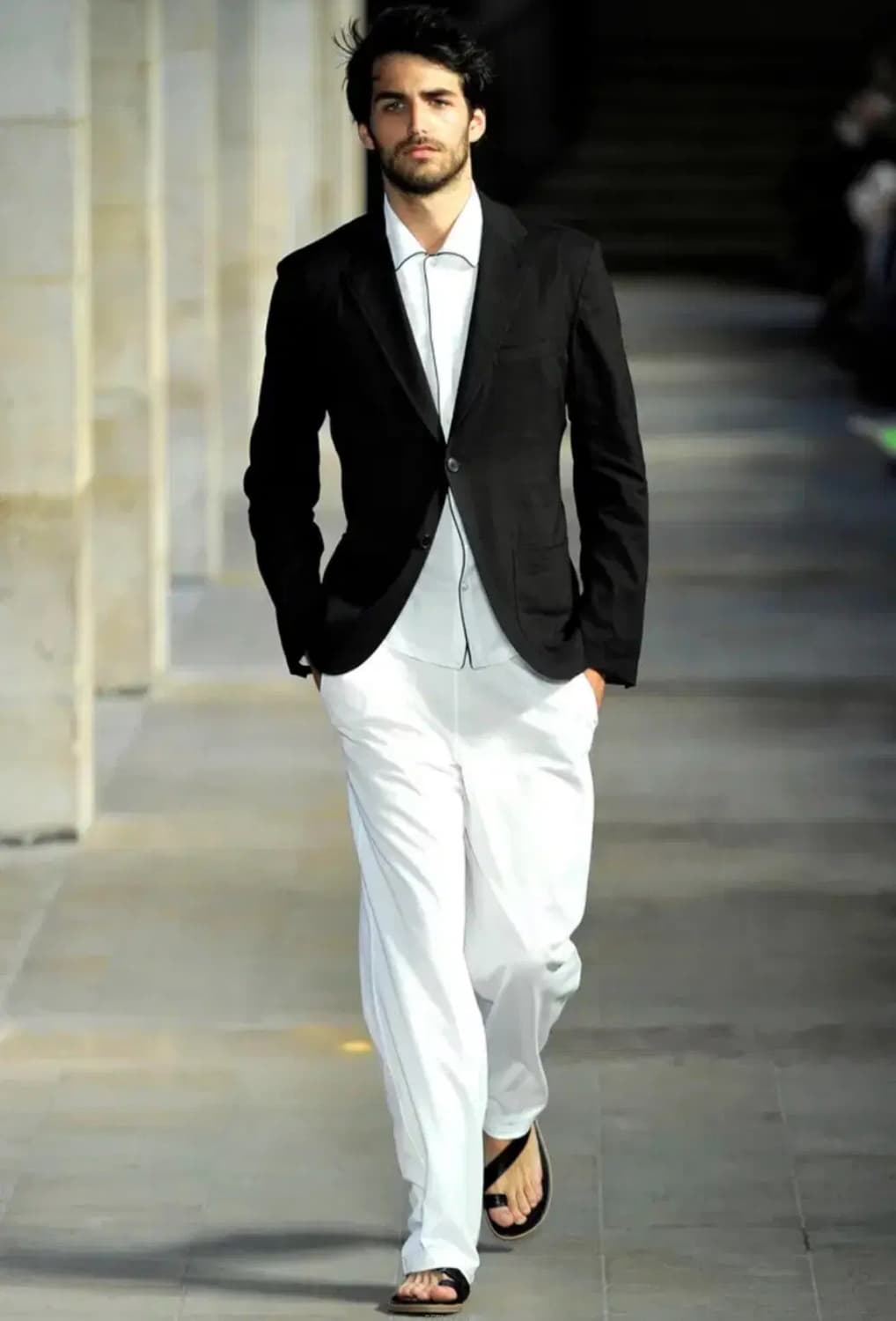 HERMES 에르메스 컬렉션 셔츠(코튼)L 사이즈 상품이미지1