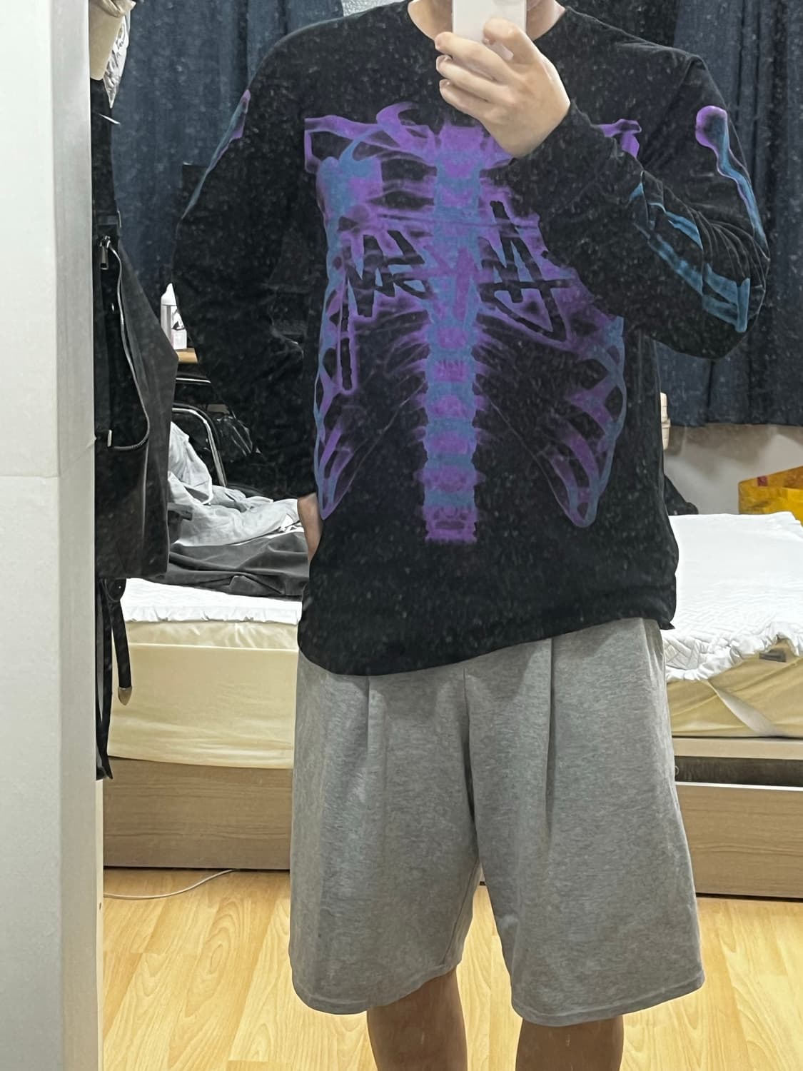 스투시 립 케이지 롱슬리브(M) 상품이미지2