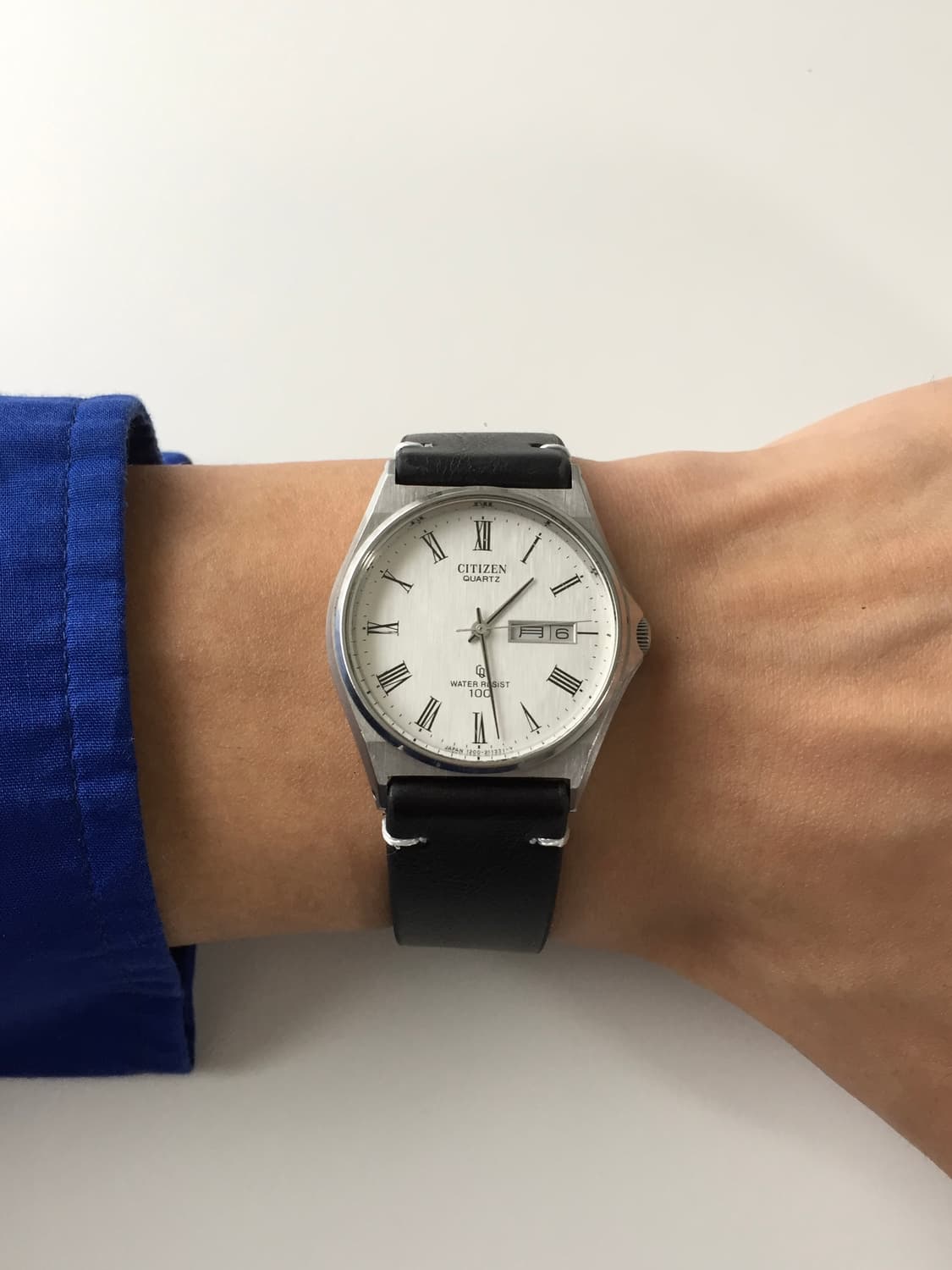 80s citizen roman index day-date quartz 상품이미지3