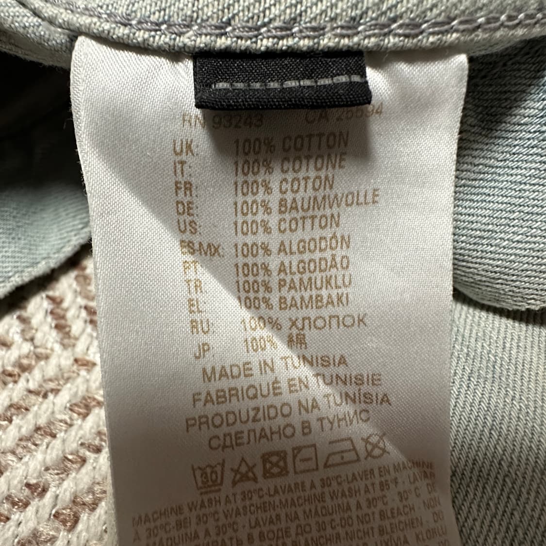 DIESEL damage denim jacket 상품이미지4