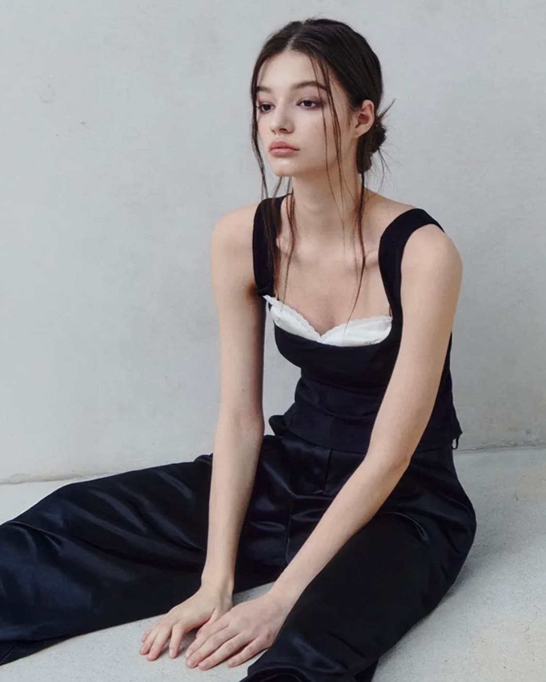 RHEME 리임 Silk Lace Lingerie Top 란제리탑 상품이미지1