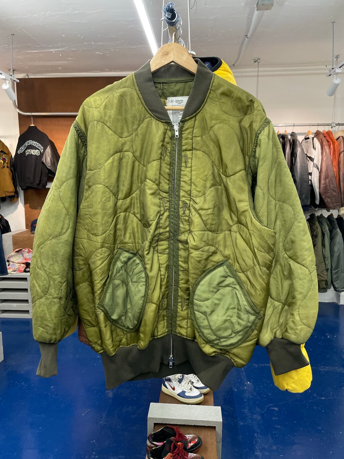 Orleans store 올리언스스토어 퀼팅 투웨이 자켓 상품이미지5