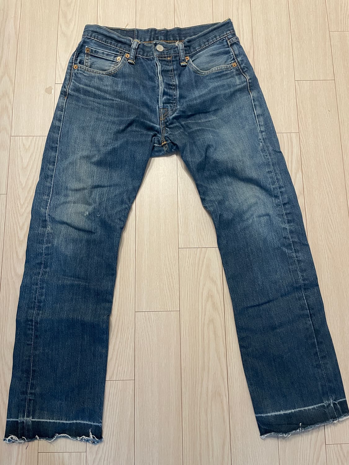 빈티지 리바이스 501 실측 29x26.5 상품이미지1