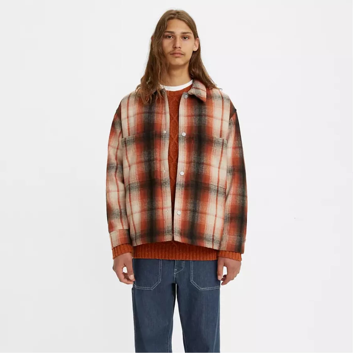 [110~120] 리바이스 21FW 옴브레체크 쵸어코트  상품이미지9