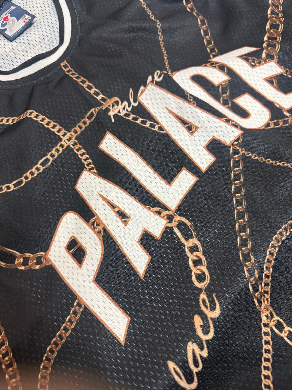 [XL] 팔라스 체인 베스킷볼 베스트 블랙 23FW 상품이미지3