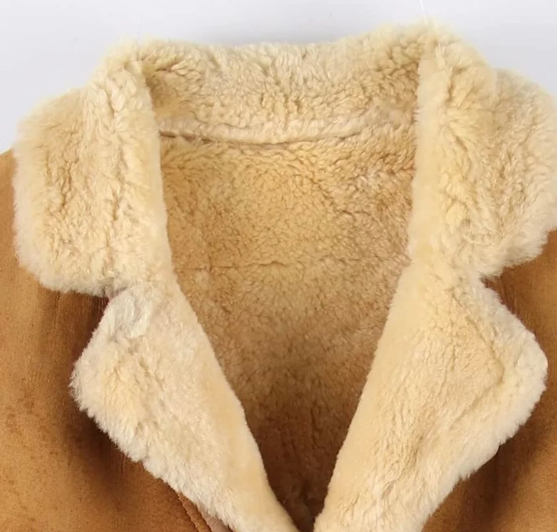 리얼 쉽스킨 빈티지 무스탕 자켓 (드라이완료) 상품이미지2