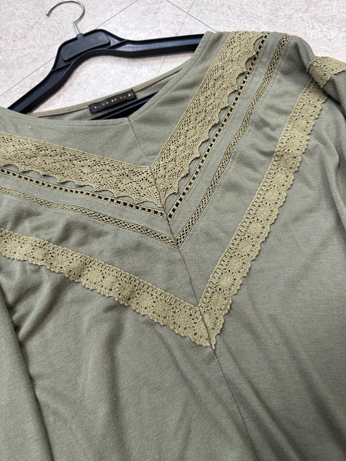 crochet detail long sleeve 상품이미지4