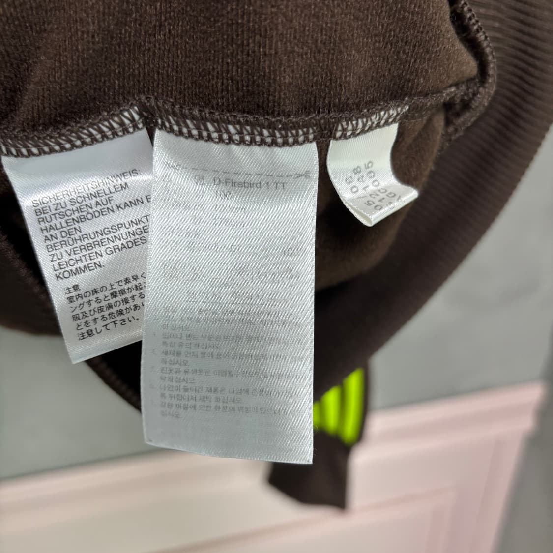 아디다스 파이어버드 져지 트랙탑 초코 브라운 상품이미지3
