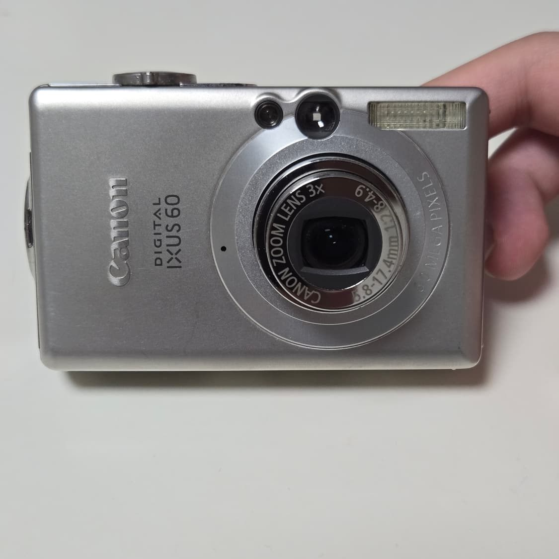 캐논 디지털 익서스 60 은색 카메라 상품이미지2
