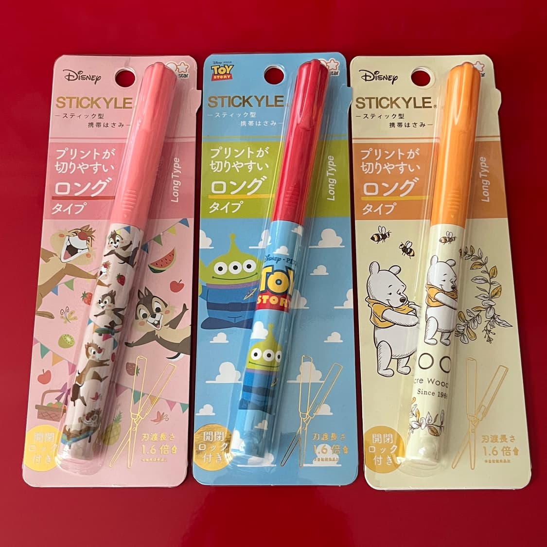 단종) 디즈니 스티킬 가위 롱타입 상품이미지1