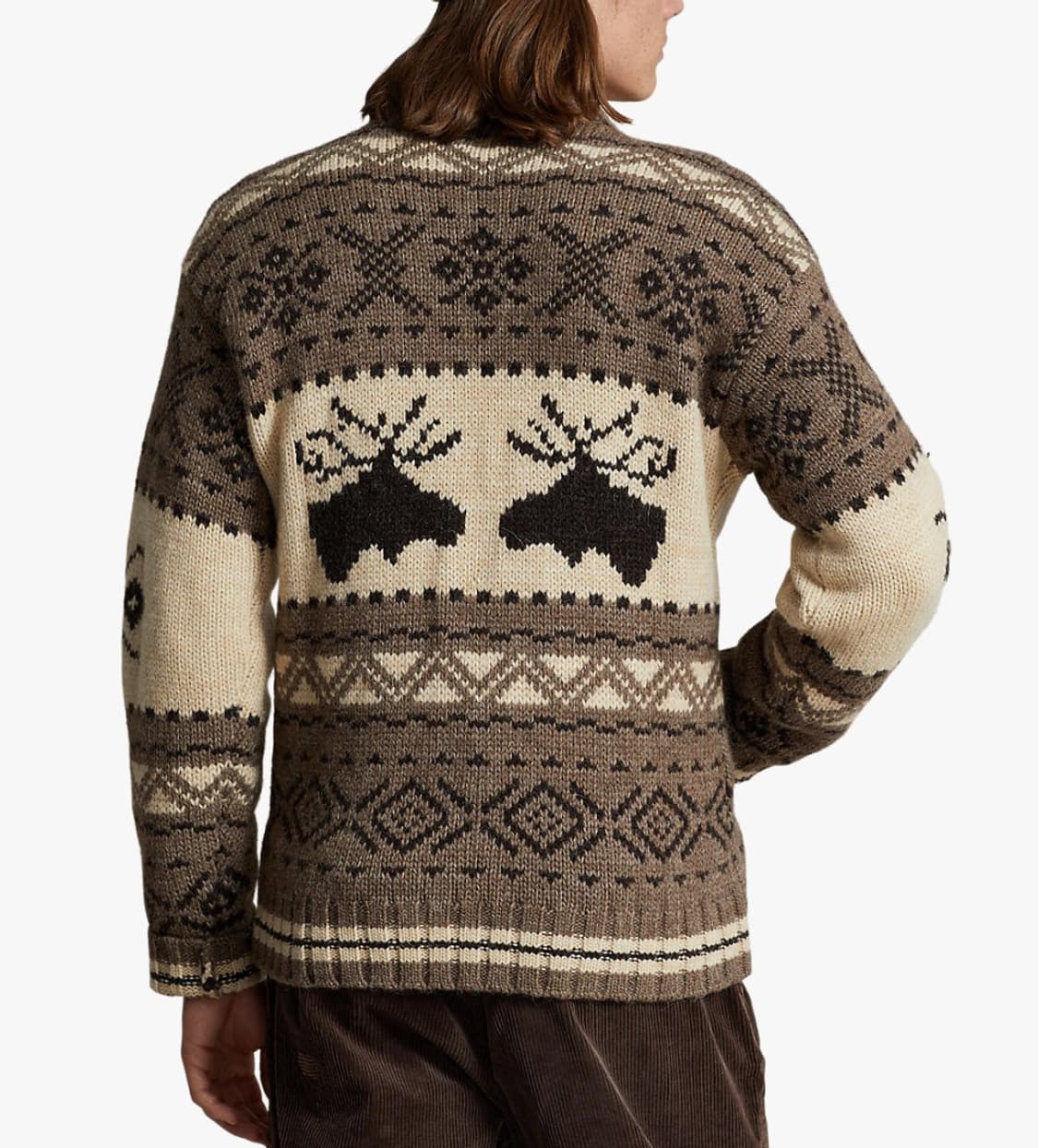  폴로 랄프로렌 무스 인타르시아 쿼터 지퍼 스웨터 상품이미지4