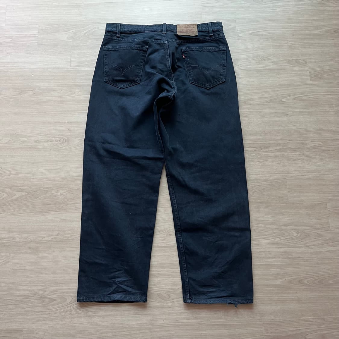 [36X30] 90s 빈티지 리바이스 565 네이비 made in usa 상품이미지4