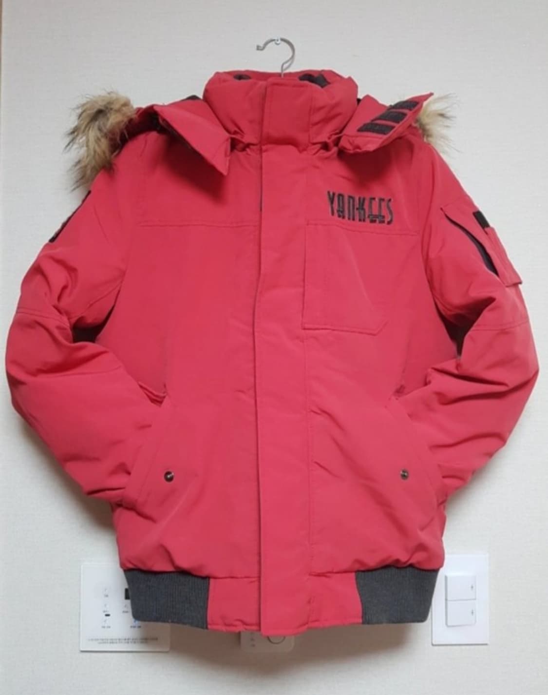 MLB 엠엘비 여성 오버사이즈 다운 점퍼 뉴욕 양키스 상품이미지4