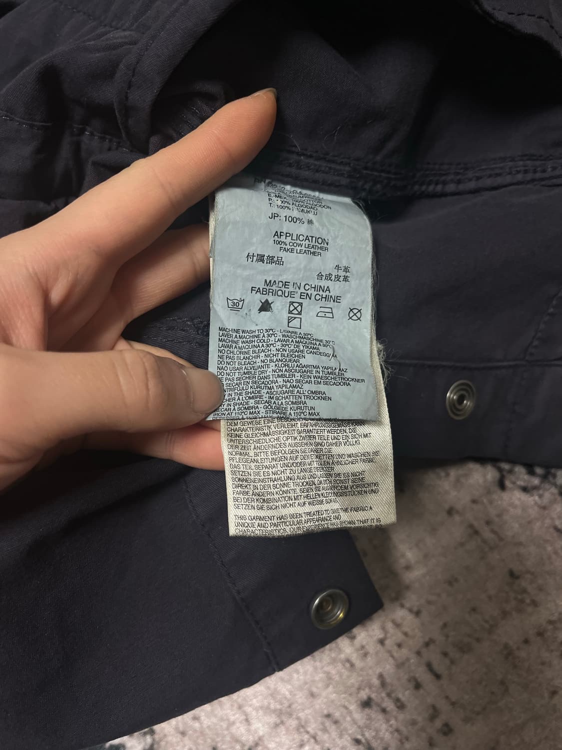 디젤 밀리터리 필드 자켓 XL 상품이미지8