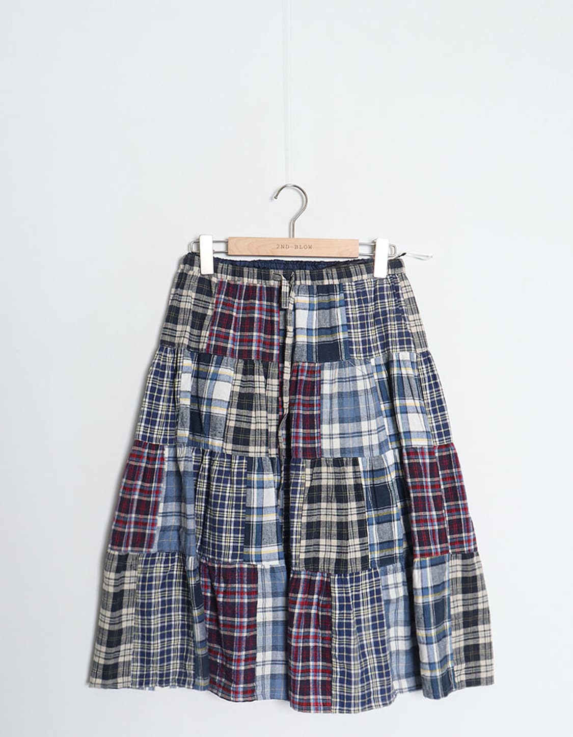 Mouth Vally PatchWork Skirt (26~27) 상품이미지1