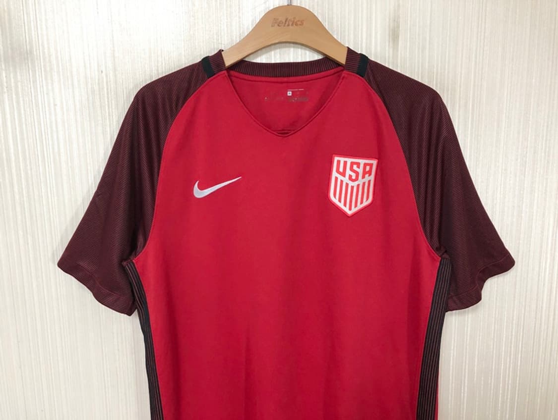 나이키 2017 미국축구국대 어센틱 써드 베이퍼 매치유니폼/져지 M 상품이미지2