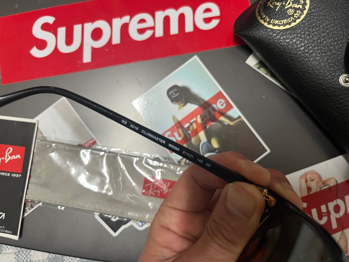 레이밴 클럽마스터 블랙51사이즈 상품이미지2