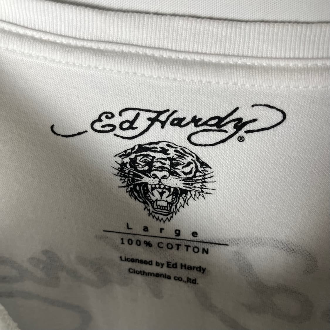 [Ed Hardy] 에드하디 스컬 브이넥 롱슬리브 상품이미지5