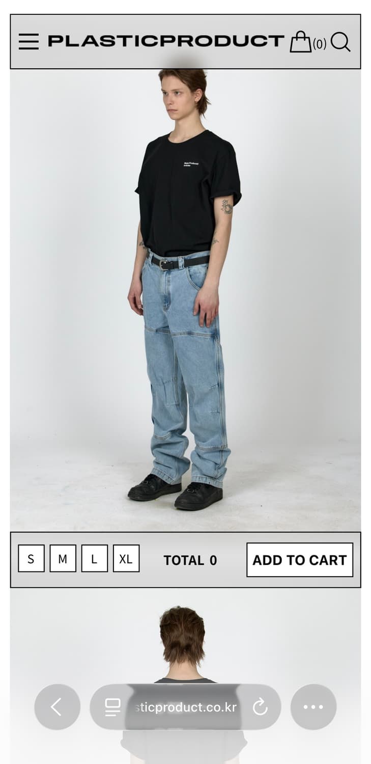 MPa CALF POCKET PANTS (STEEL BLUE) 상품이미지2