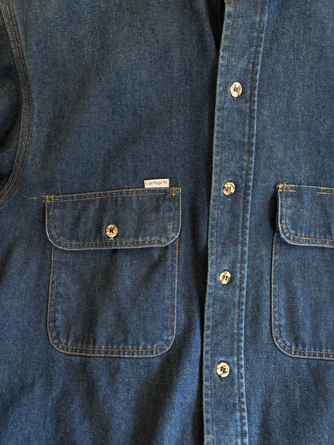 칼하트 데님 셔츠 상품이미지5
