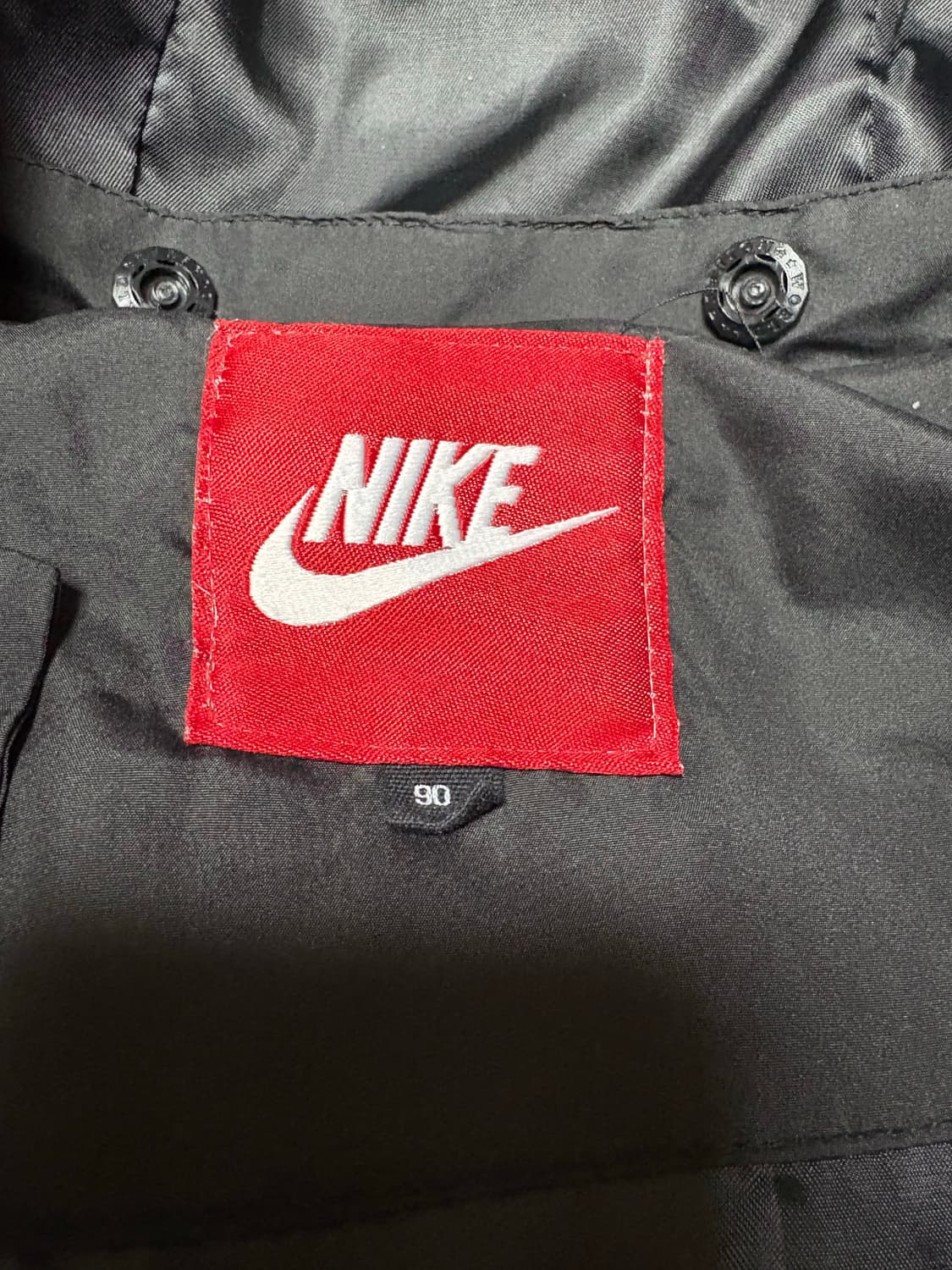 나이키 검정 롱패딩 상품이미지4