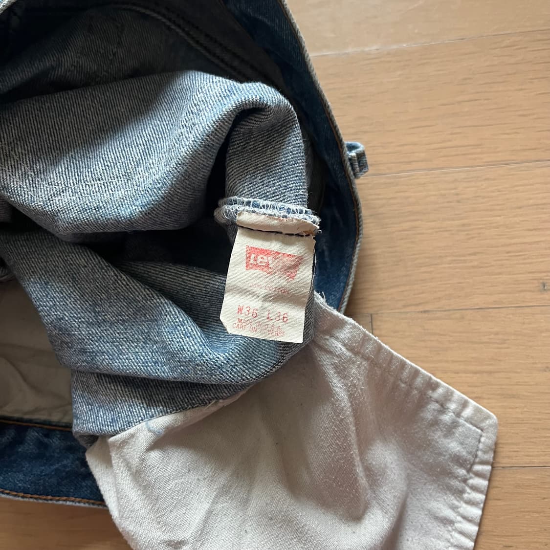 90년대 리바이스 501xx 데님 팬츠 USA 미국제조 36X36 빈티지 상품이미지4