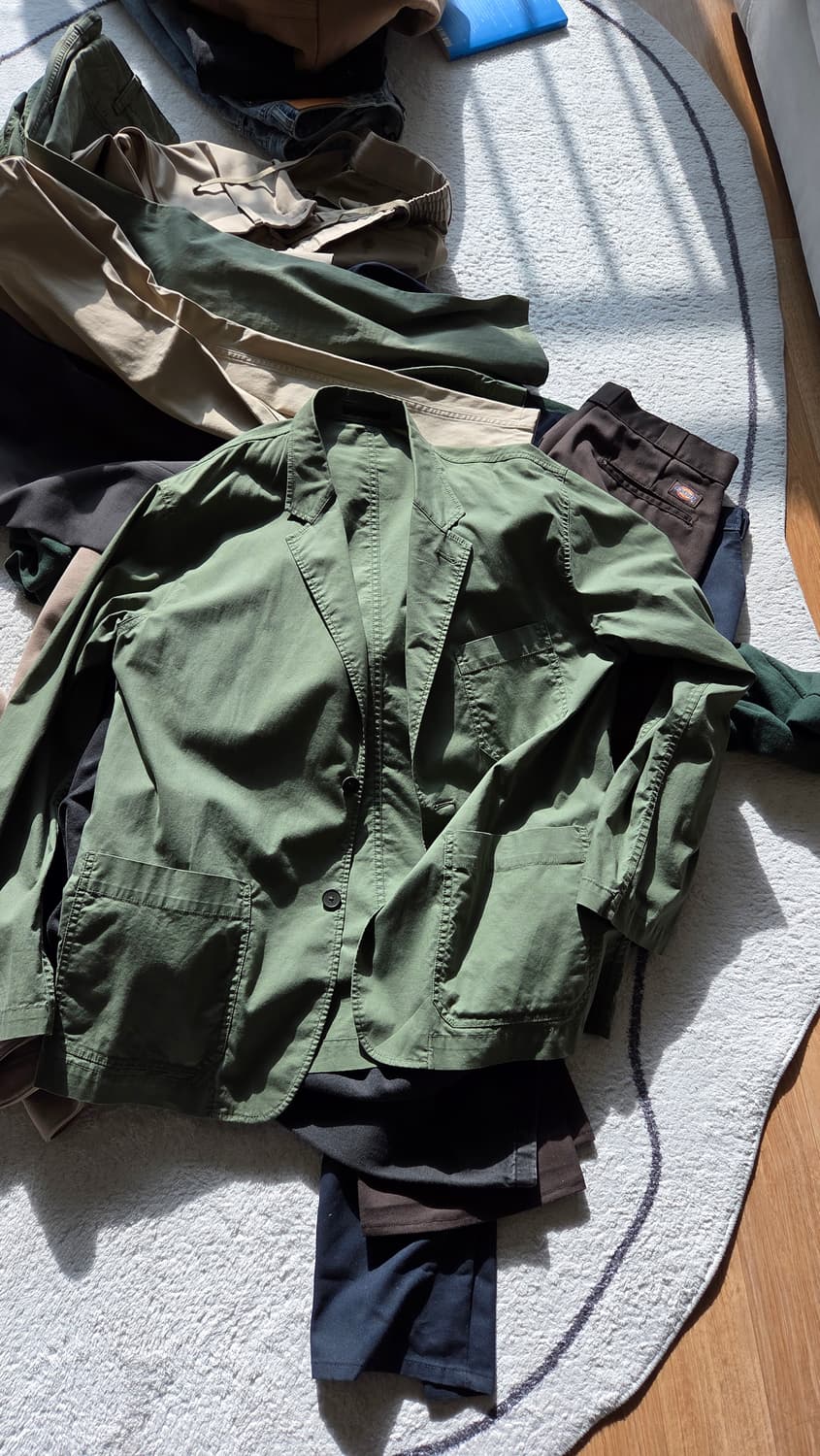 유니클로 라이트웨이트 코튼 자켓 XL 블레이저 상품이미지1