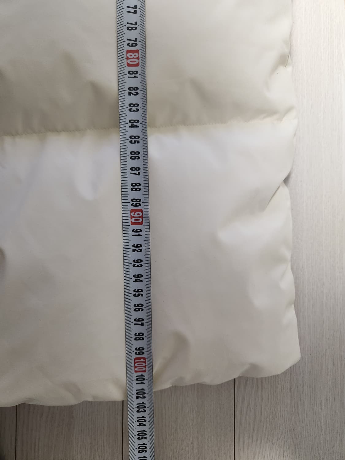 새상품급)디스커버리 반슬리 다운 롱패딩 DWDJ8F026  사이즈90 상품이미지8